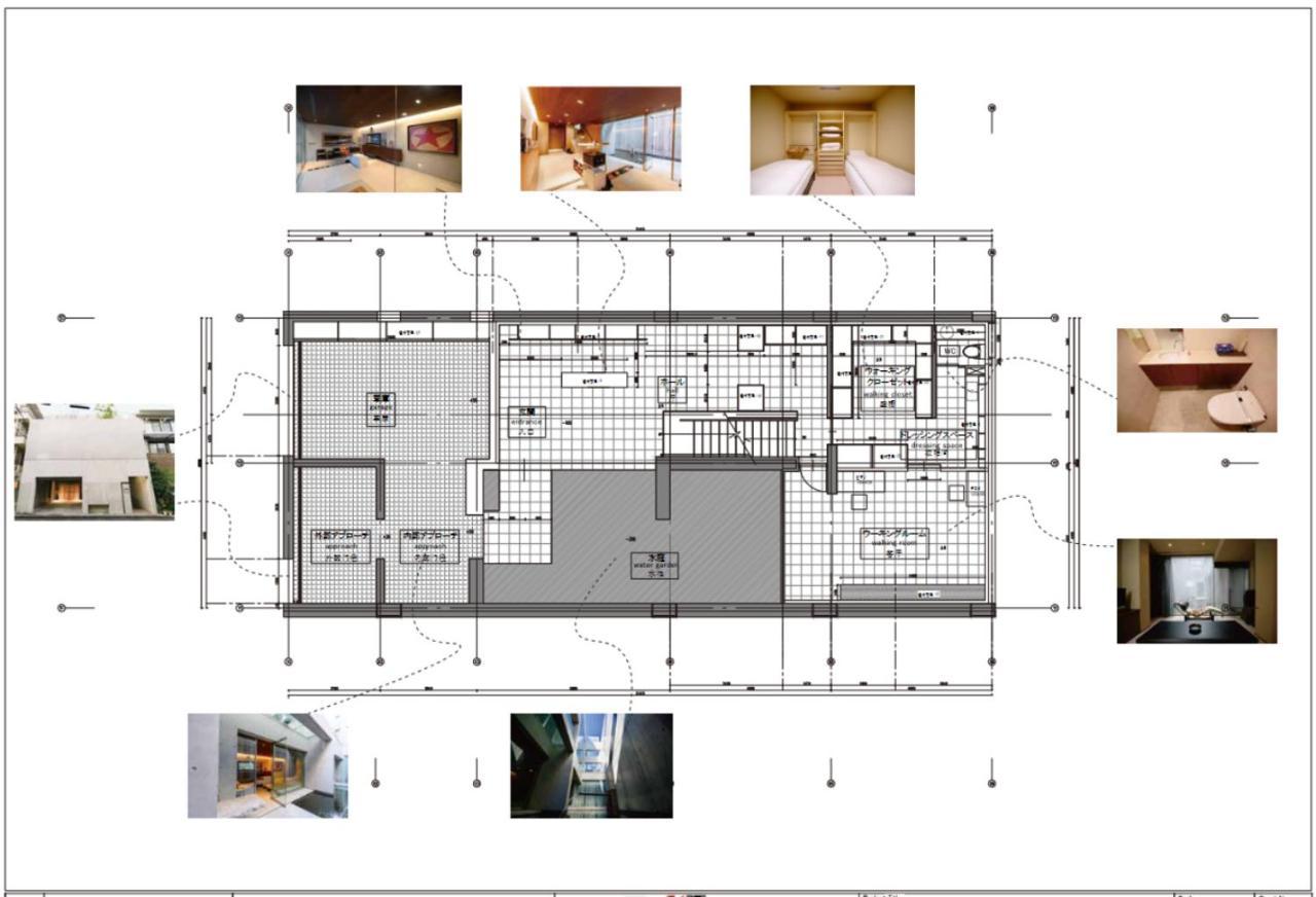 Hébergement de vacances Azabu Modern House The Tower Be Seen From The 500m2 *