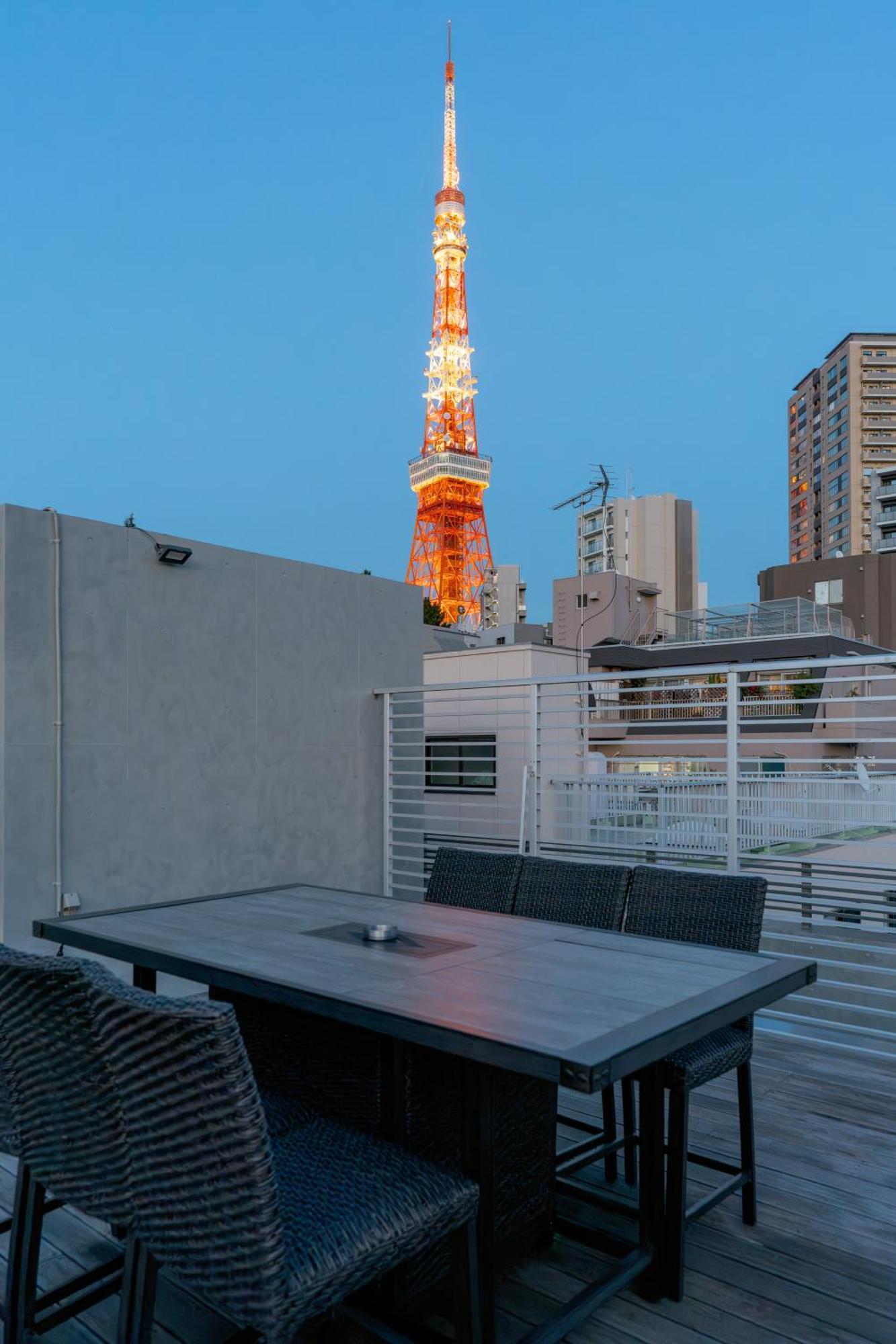 Hébergement de vacances Azabu Modern House The Tower Be Seen From The 500m2 Tōkyō