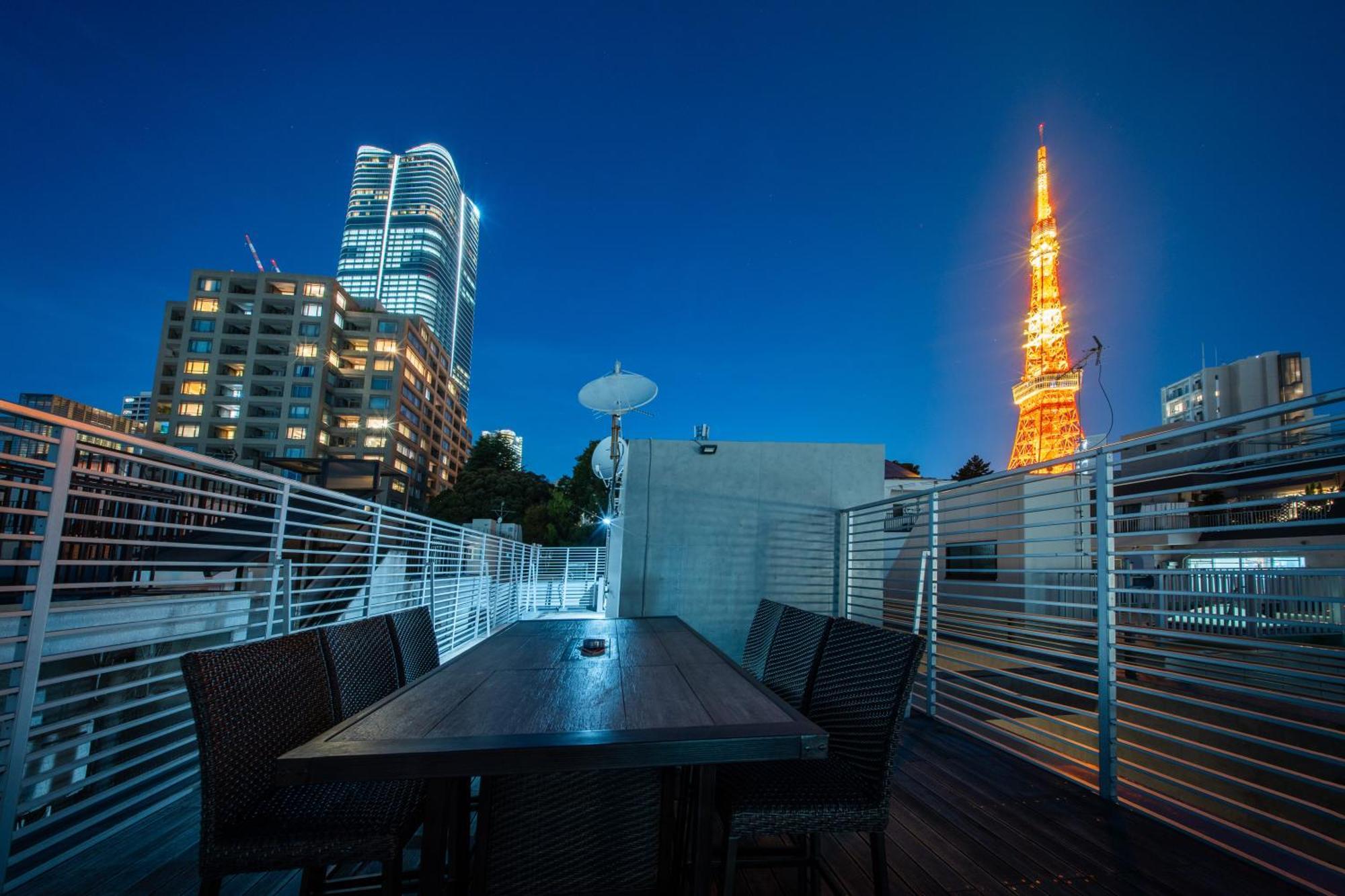 Hébergement de vacances Azabu Modern House The Tower Be Seen From The 500m2 *